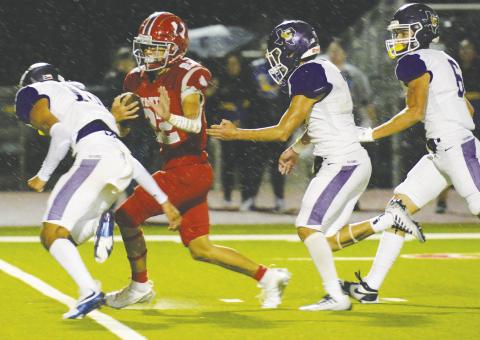 Stanton running back Kameron Isemann racks up over 250 rushing yards against Crane in the Buffaloes 47-7 season opening win.