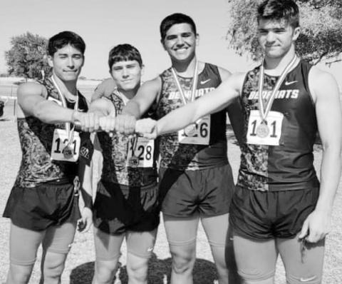 Five Bearkats headed to state track and field meet in two weeks