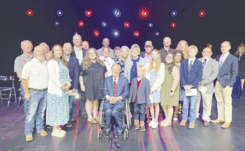 Gov. Abbott commemorates Stanton volunteer firefighter with 2024 Star of Texas Award