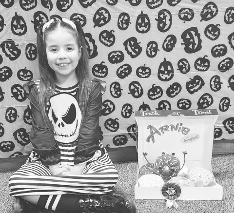 1st Place Katalina Ontiveros Flores from Mrs. Baker's class