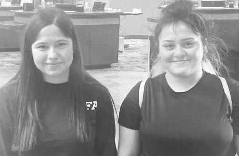 Two female Ag welders were “WoWed” at USDA camp in July