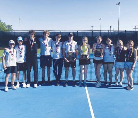 OVERALL DISTRICT 8-A TENNIS CHAMPIONS