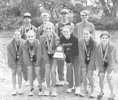 Garden City’s varsity girls cross country team finished second at the district contest. The varsity girls competed Tuesday at the Region II meet in San Angelo and Emy Schwartz qualified for state.