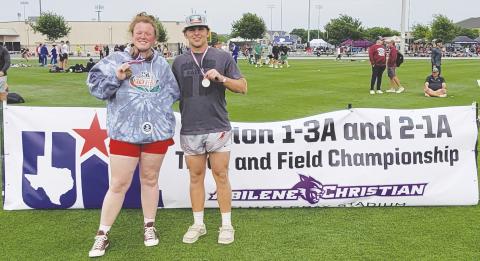 Bearkats Braden, Colunga punch ticket to Class A State meet