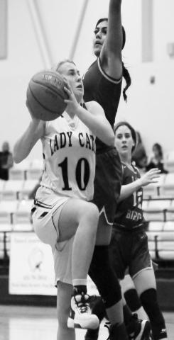 Lady Cats drop two district games