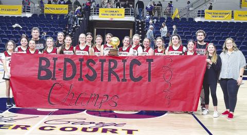 The Garden City Lady Bearkats are the 2024 Class 1A Bi-District Champions