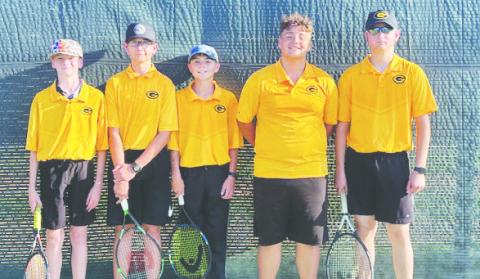 Grady Wildcat 7th Graders Dominate District Tennis