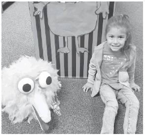 pumpkin decorating contest winners Pre-K and Kinder 1st place - Aria Chapa with Big Bird 2nd place - Layla Parks with The Lion King 3rd place - Ryker Dolan with Give a Mouse a Cookie