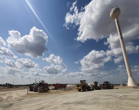 Bond construction is happening all around the GCISD campus. The district has published a map on their website showing the parent drop-off and pick-up lane, traffic routes, and construction areas. Traffic routes remain the same as last year.