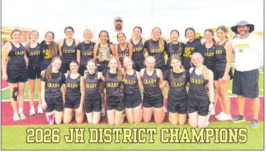 Junior High Lady Cats win district crown