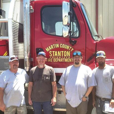 Four of Martin County Volunteer Firemen