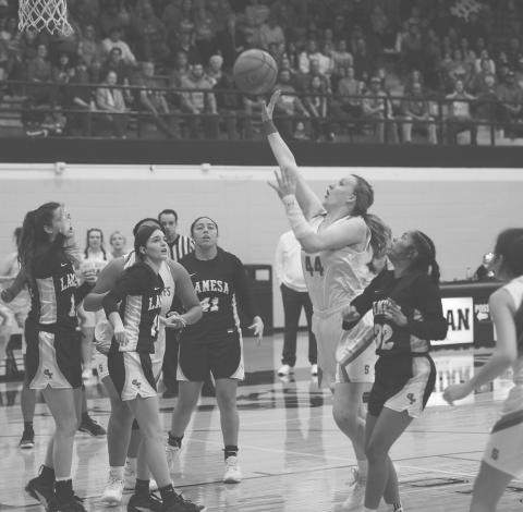 Stanton trailed Lamesa by 16 points at halftime of the Class AAA Bi-District game in Odessa. The Lady Buffs rallied back to within three points but ran out of time and lost 3128. Madeleine Mathes led all scorers with 16 points.