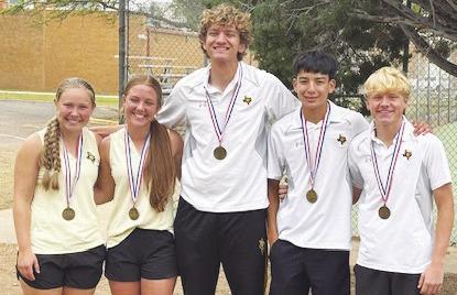 Grady tennis qualifies five to State Meet