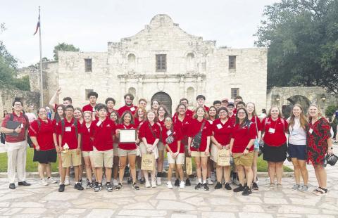 Members of the Stanton High School Best Band Herd were in San Antonio last week for the annual Texas Bandmasters Association Convention. The group received a standing ovation for their performance as a demonstration group intended to help small school band programs across the state.