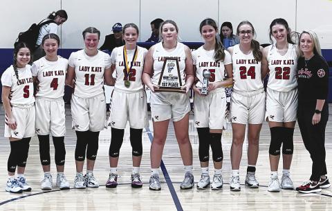 The Garden City junior Varsity Lady Bearkats ran through the competition at the Mary Tatum JV Tournament in Big Lake claiming the title.