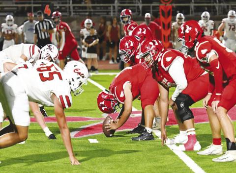 Buffaloes battle hard, face setback against Grape Creek