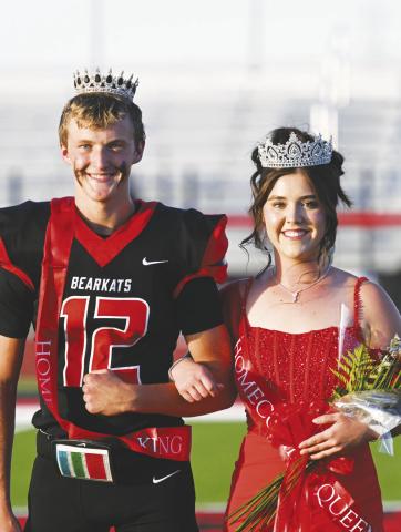 Garden City High School crowned Presley Jost and Lacy Seidenberger the 2025 Homecoming King and Queen.