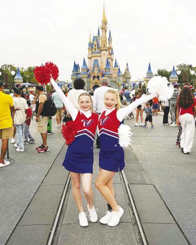 Local Cheerleaders Perform at Walt Disney World Thanksgiving Tour