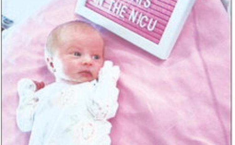 Luxton, Gonzales bring home a beautiful baby girl