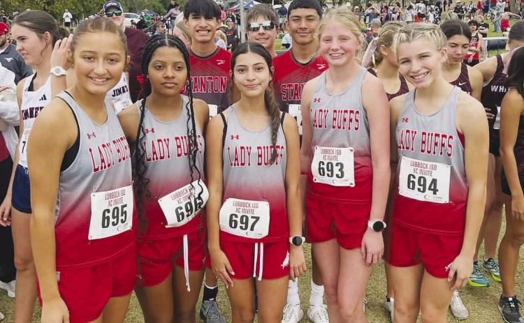Stanton High School varsity cross county runners.