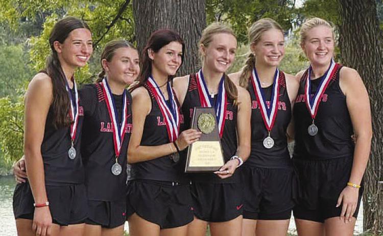 Garden City’s varsity cross country teams are heading to regionals after finishing second at the district meet early last week. photos courtesy GCISD