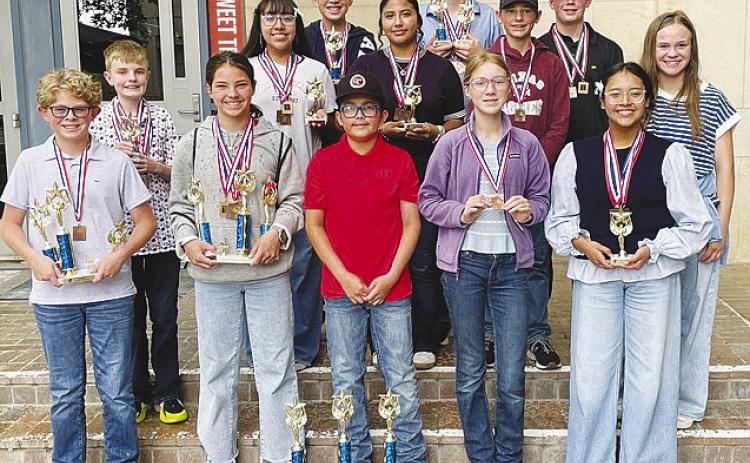Bearkats earn 4th in State sweepstakes at TMSCA meet, led by strong individual finishes