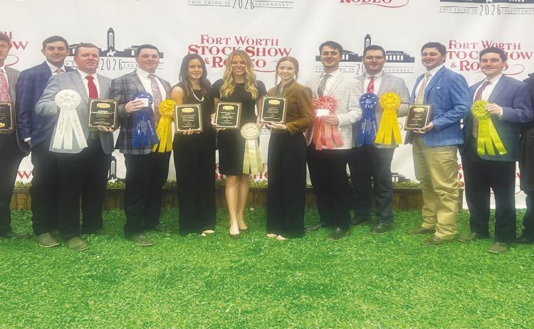 Texas Tech’s Livestock Judging Team